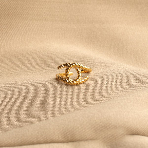 18K Gold Fashion Versatile Ring