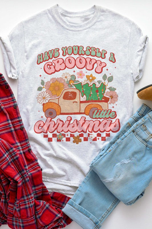 HAVE YOURSELF A GROOVY LITTLE CHRISTMAS TEE