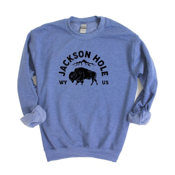 Jackson Hole Mountains Graphic Sweatshirt