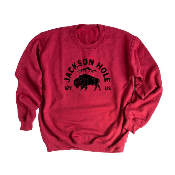 Jackson Hole Mountains Graphic Sweatshirt