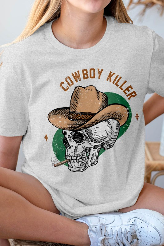 Cowboy Killer, Skull Western Graphic Tee