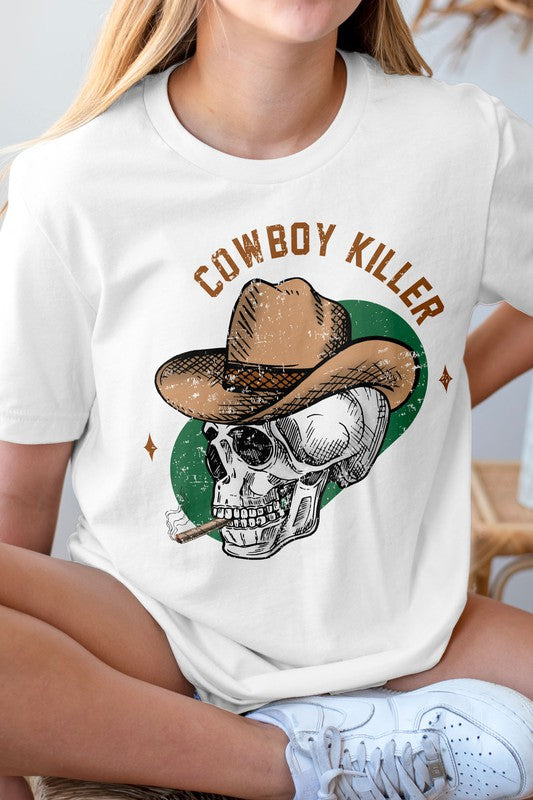 Cowboy Killer, Skull Western Graphic Tee