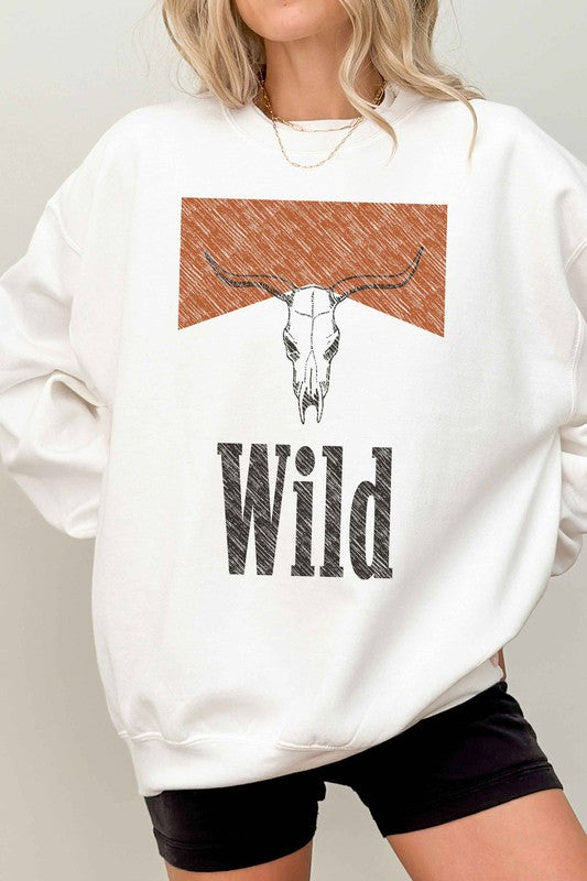 Wild Western Country Oversized Sweatshirt