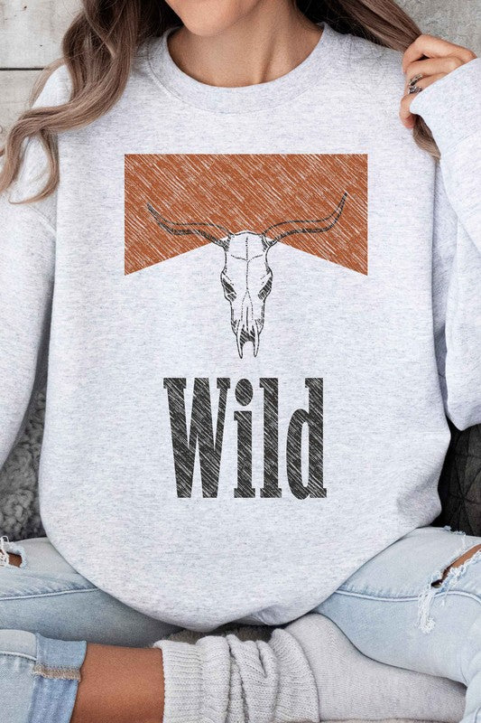 Wild Western Country Oversized Sweatshirt