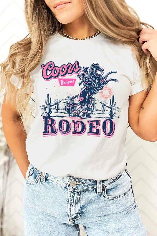 Coors Rodeo Western Graphic T Shirts