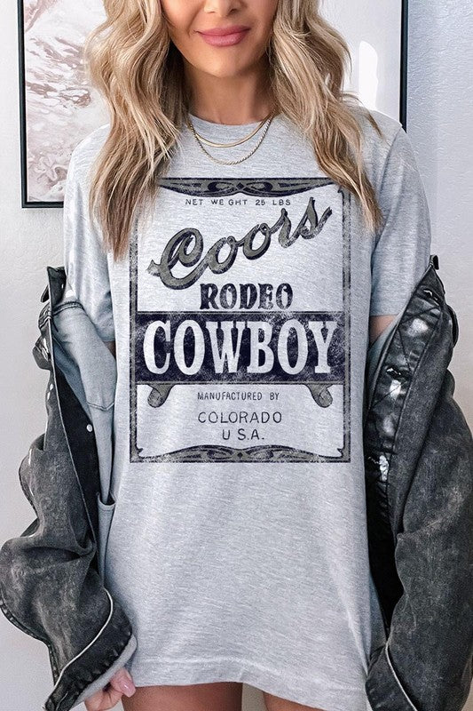 Coors Rodeo Cowboy Graphic Tee